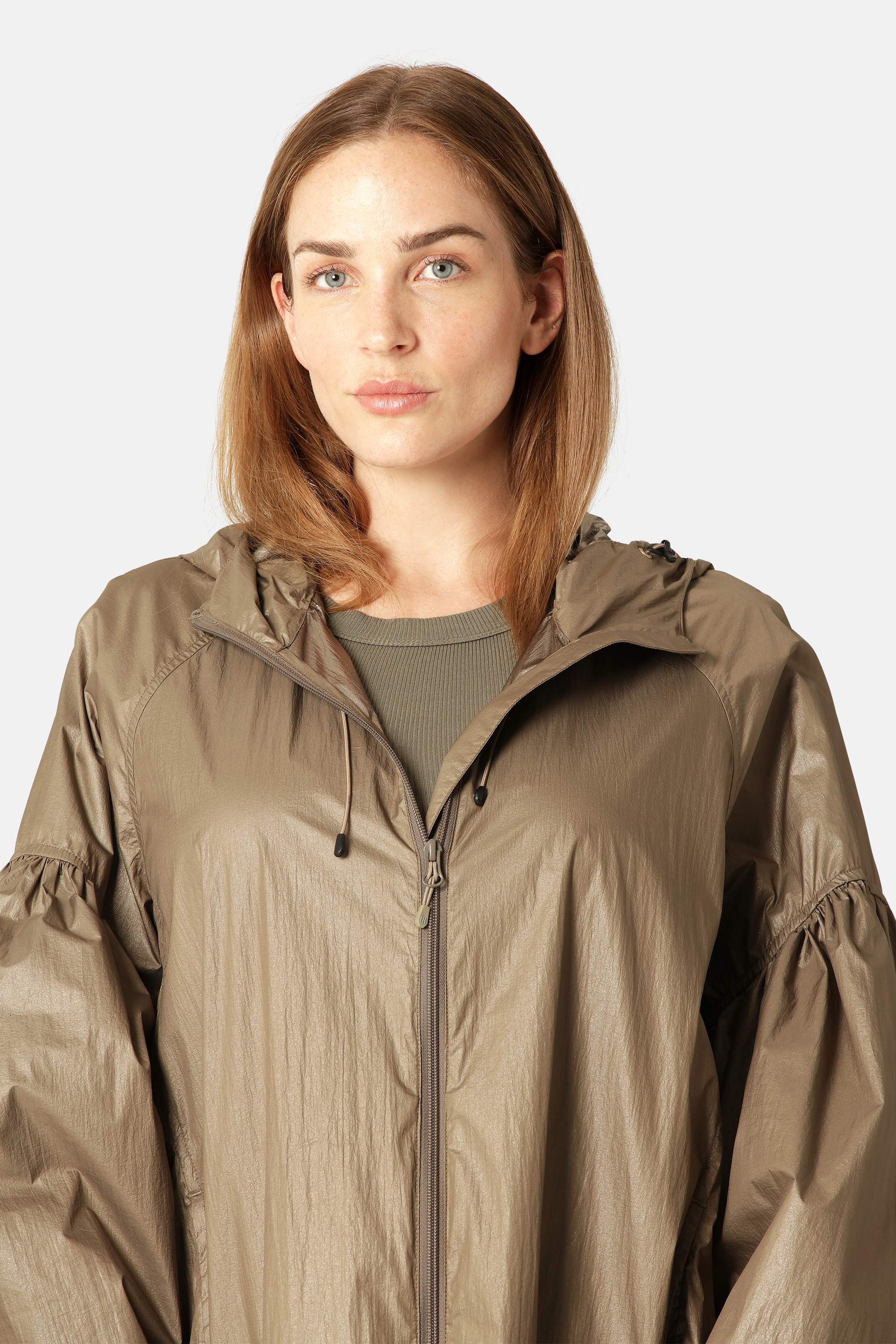 Manteau scintillant - Or grège